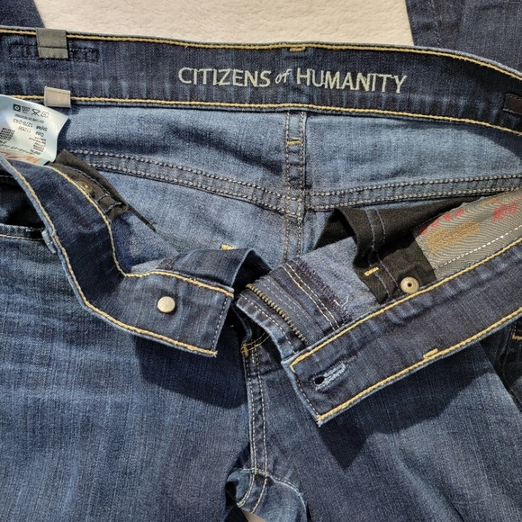 Citizens Of Humanity Jeans Women 27 Ava Low Waist Straight Leg Stretch Denim - Picture 9 of 16